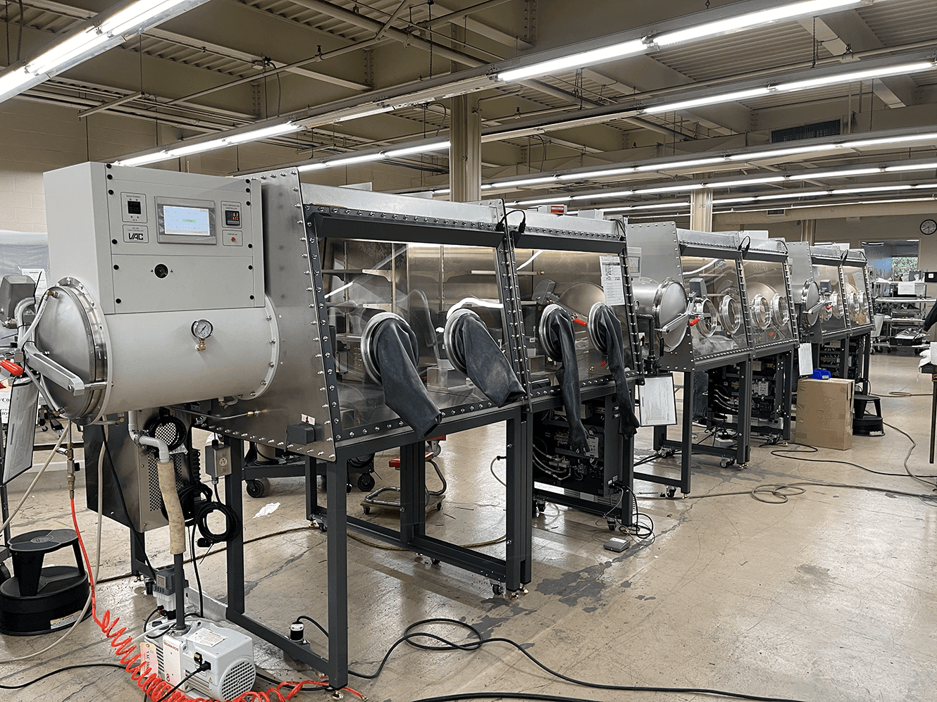 Vacuum atmosphere company glovebox