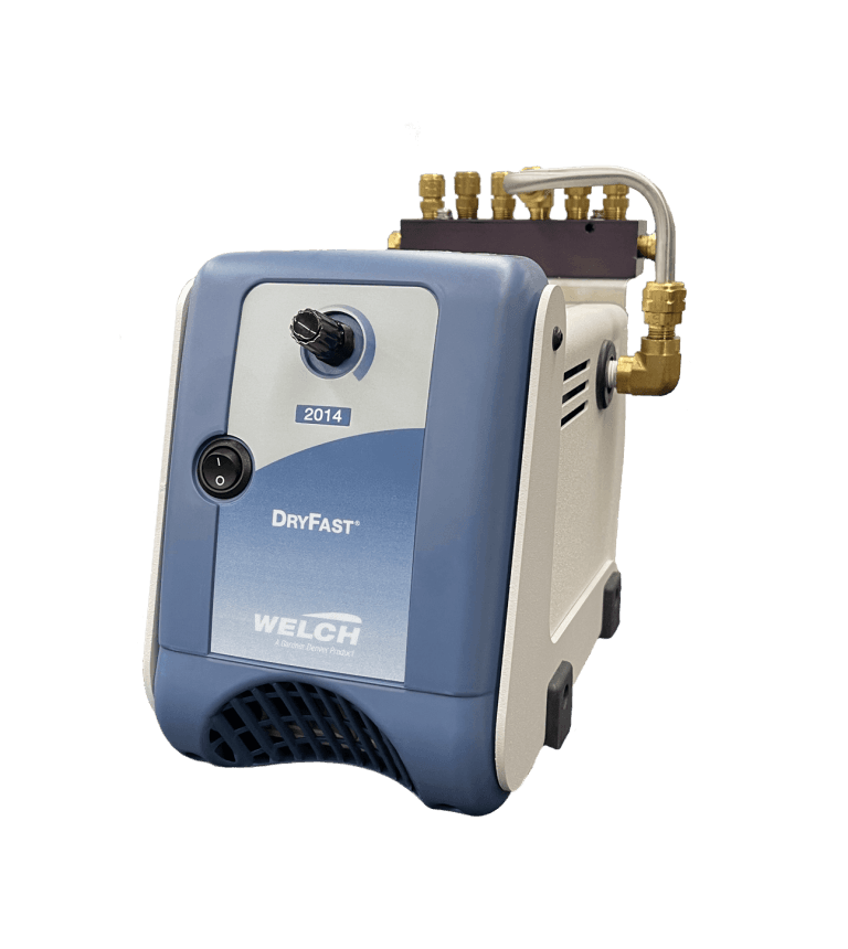 Solvent purifier vacuum pump